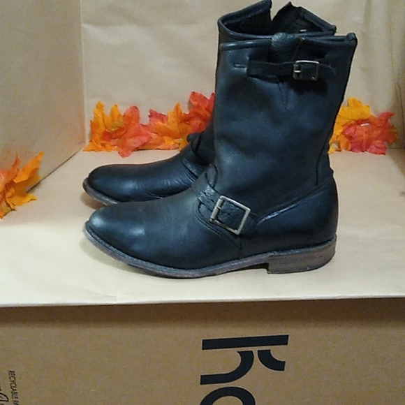 Vintage boots sz 8 - Picture 4 of 6